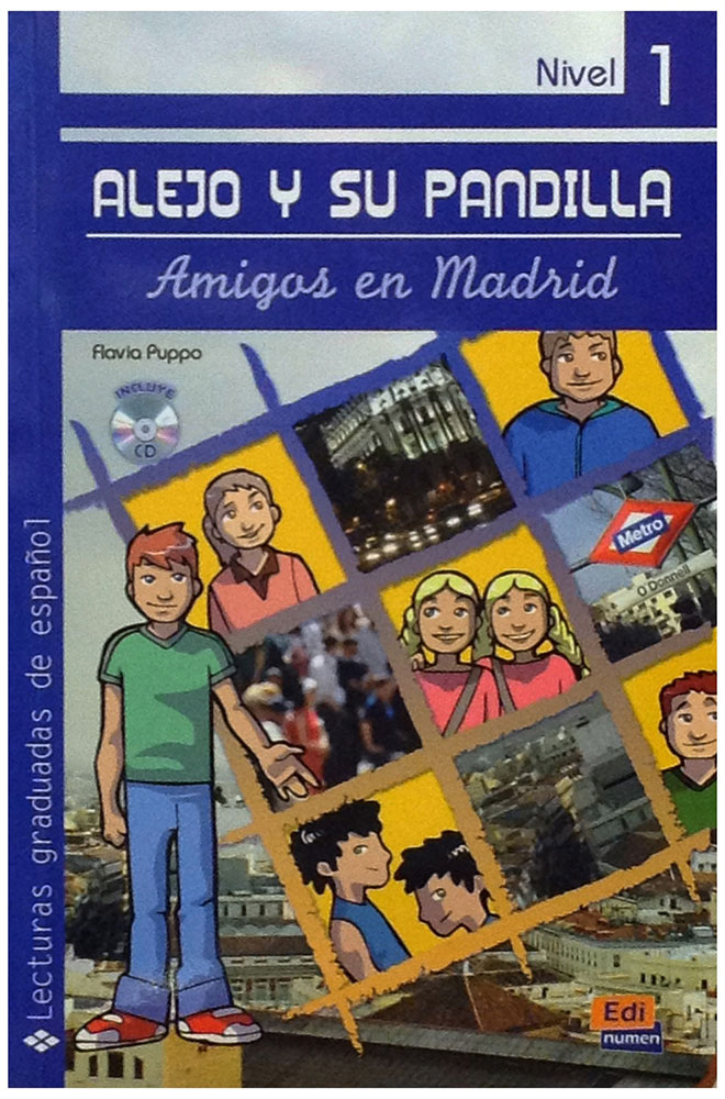 Alejo y su pandilla, Level 1 amigos en Madrid (CD) Girol Books